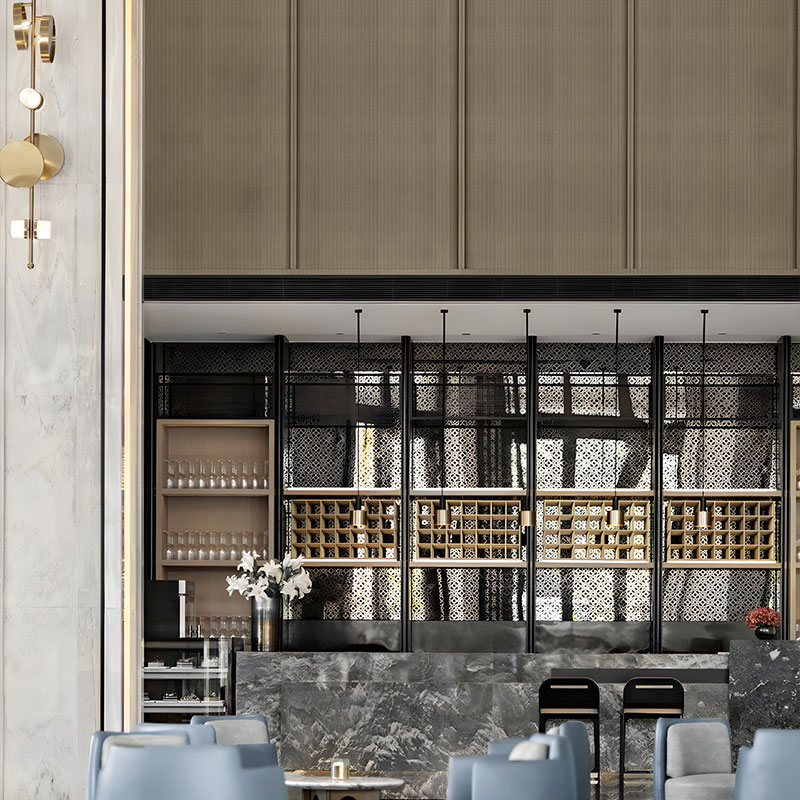 ZQ45 금속 질감 패널 - 라이트 럭셔리