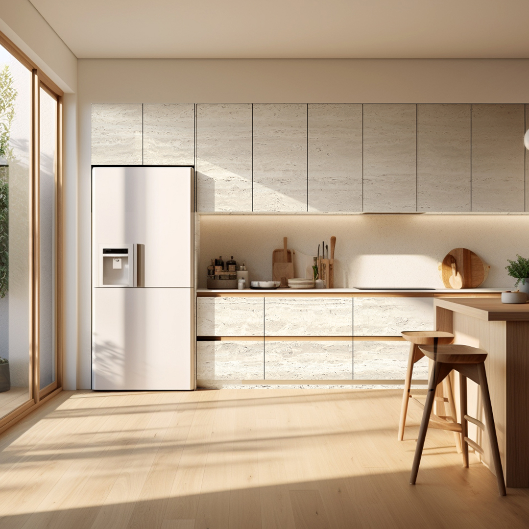 SZ07 싱크로나이즈드 트래버틴 패널 - 내추럴