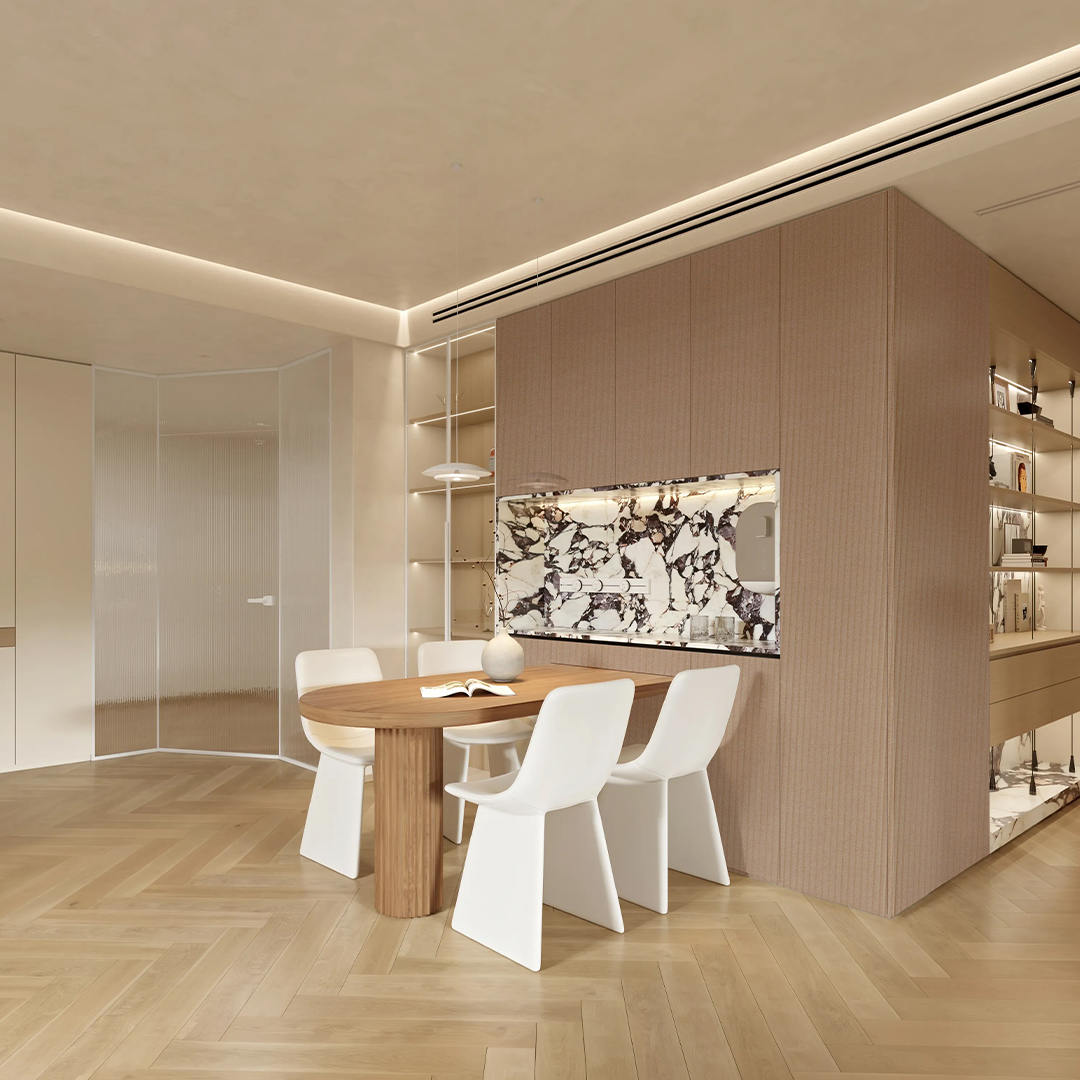 ZS35 라인 텍스처 패널 - 3D